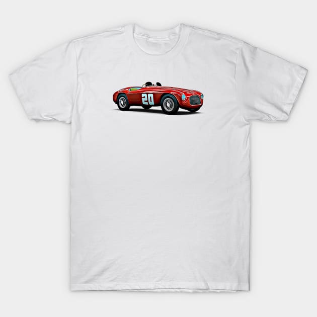 166m Cartoon T-Shirt by Auto-Prints